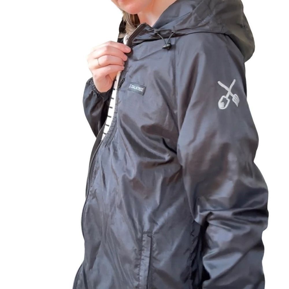 Coalatree Whistler Windbreaker Zip Up Jacket M SELF HEALING‎